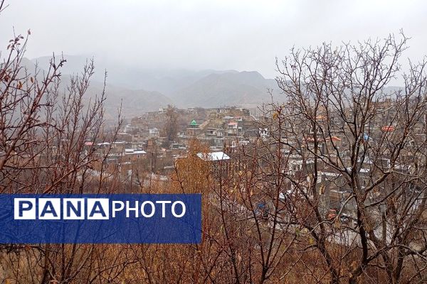 چهره شفاف و دل انگیز شهربارنیشابور با بارش  باران پاییزی  