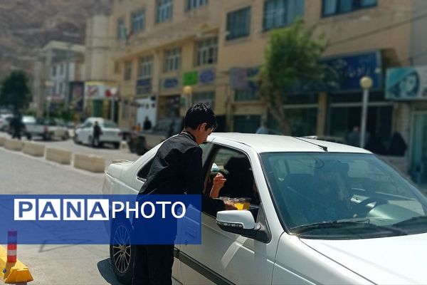 برپایی موکب جاماندگان اربعین حسینی در فیروزکوه