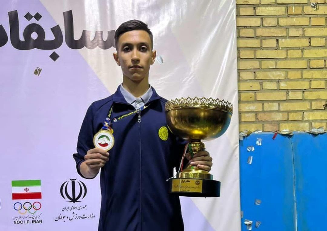 نقش‌آفرینی بازیکن ووشوکار تبریزی در قهرمانی تیم مقاومت تهران