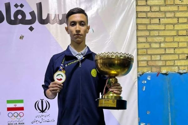 نقش‌آفرینی بازیکن ووشوکار تبریزی در قهرمانی تیم مقاومت تهران