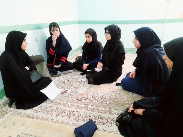 مراسم بدرقه و اعزام دانش‌آموزان دختر و مربیان خانم استان خوزستان به یازدهمین اردوی تشکیلات پیشتازان