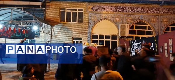 استقبال از شهید گمنام در شهرستان علی‌آباد کتول