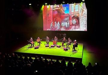 درخشش گروه «هم‌نوازان فاخته» در جشنواره بین‌المللی دایرافست سنت‌پترزبورگ روسیه