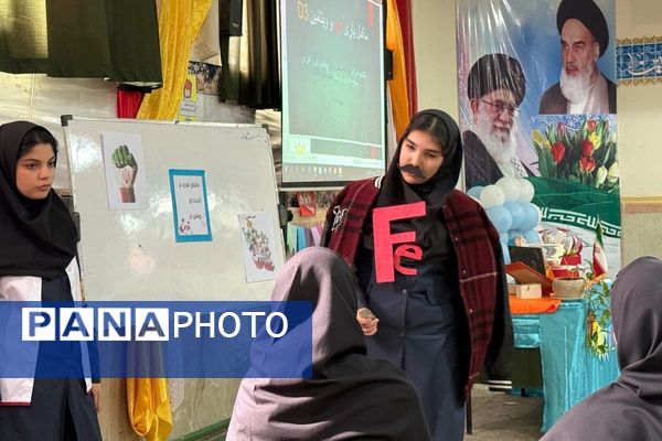 مراسم افتتاحیه طرح مکمل‌یاری ویتامین D و آهن در دبیرستان علامه جعفری