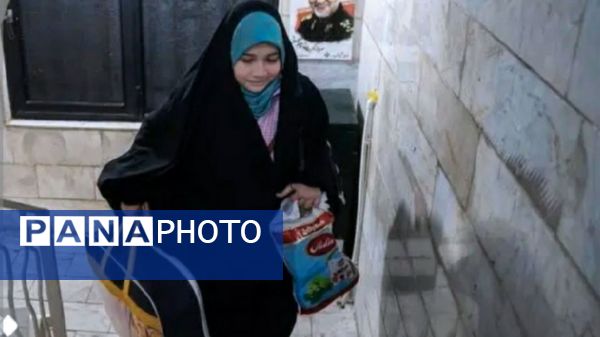 حضور پرشور دانش‌آموزان در آیین اعتکاف مسجد خیمه انتظار