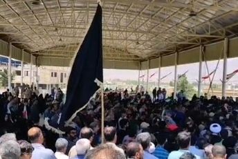شهادت در راه وطن؛ تشییع باشکوه شهید عقیل محمدی در رضوانشهر

