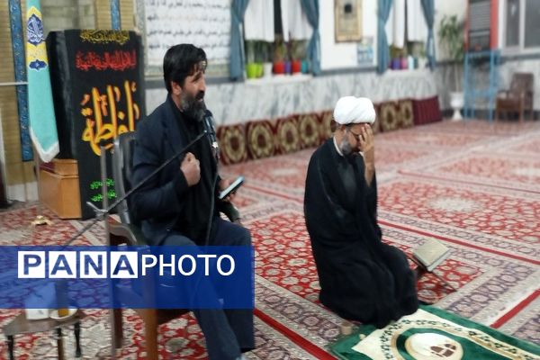 مراسم سوگواری شهادت حضرت فاطمه زهرا(س) در شهر بار