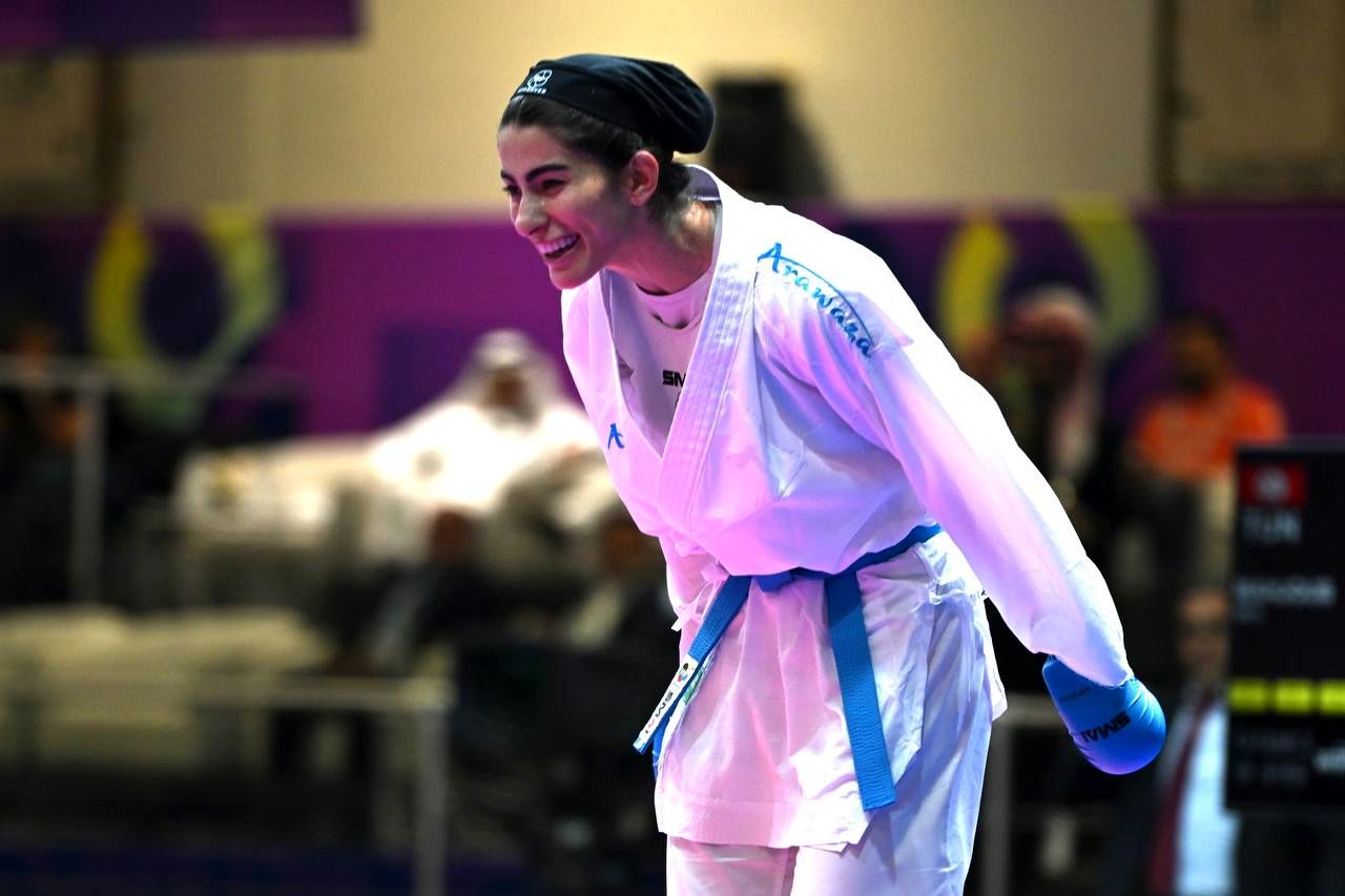 عکس آتوسا گلشادنژاد مدال طلا 