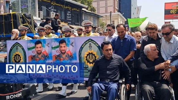 قائمشهر به سوگ شهید محمد حیدری قادیکلایی