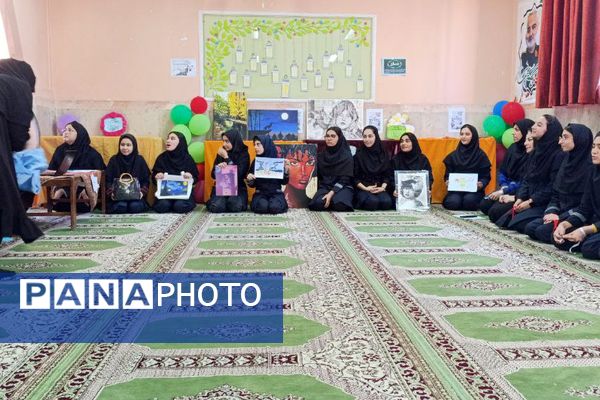 تجلی هنر و خلاقیت دانش‌آموزی در دبیرستات حضرت رقیه ورامین