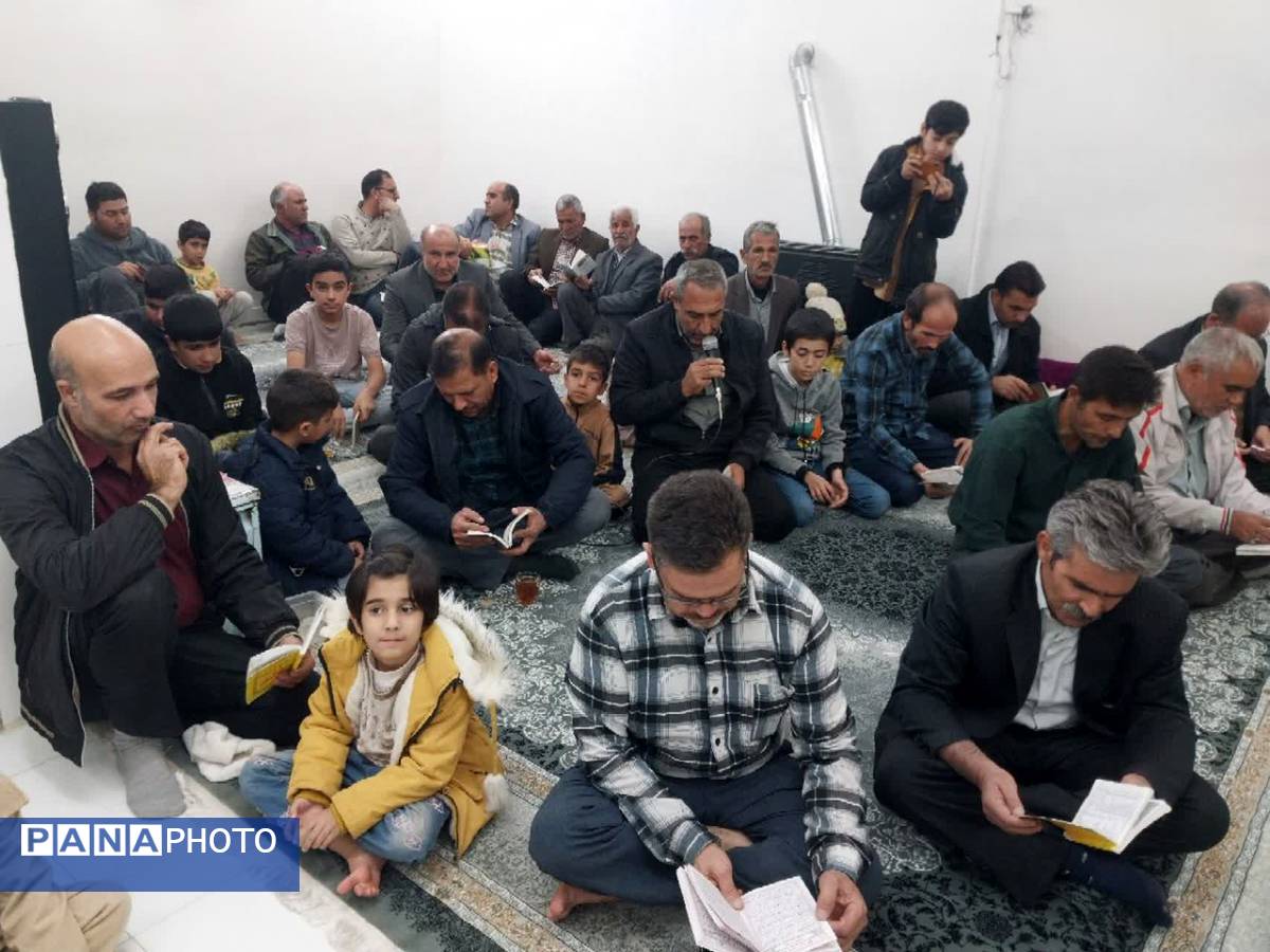 روستای فدافن میزبان هم‌نوایی دل‌ها با قرآن و عاشورا