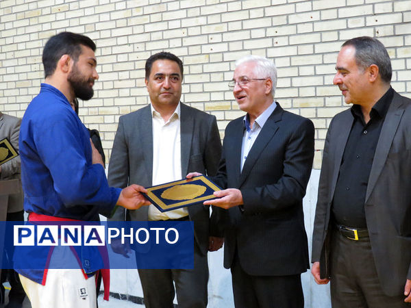  دیدار استاندار خراسان شمالی با قهرمانان کوراش آسیا  