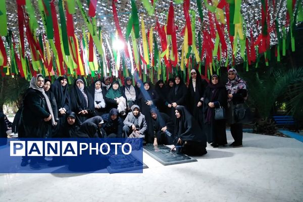 حضور فرهنگیان ناحیه دو شهرری در اردوی معنوی راهیان نور 