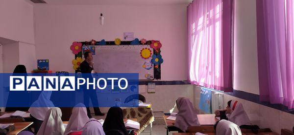 بازدید راهبر آموزشی از دبستان شهید نجفی فدافن