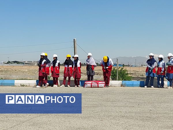 حضور دانش‌آموزان فیروزکوهی در دوازدهمین دوره المپیاد آماده دادرس