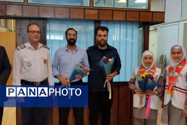 بازدید دانش‌آموزان پیشتاز از سازمان دانش‌آموزی مرکز