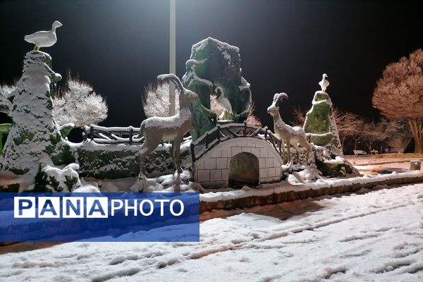 برف زمستانی مهمان دوباره‌ بروجن