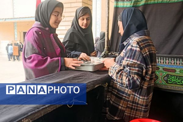 جلوه‌های عشق و ماتم فاطمی دانش‌آموزان ورامینی