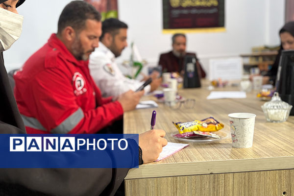 نشست هماهنگی مانور زلزله و ایمنی در مدارس