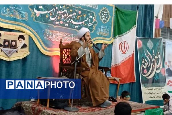 اعتکاف دانش‌آموزی در زرقان