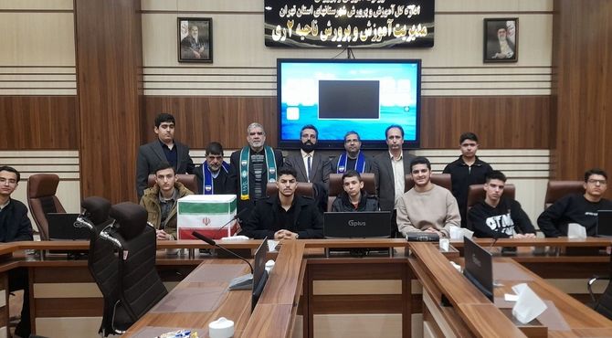  انتخابات شوراهای دانش آموزی منطقه ای پسران ناحیه دو شهرری 