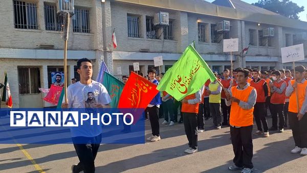 افتتاحیه المپیاد ورزشی درون مدرسه ای در دبیرستان سروش شاهد منطقه ۱۶