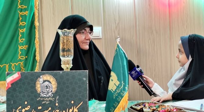 استقبال از پویش حفظ صلوات خاصه امام رضا علیه السلام 