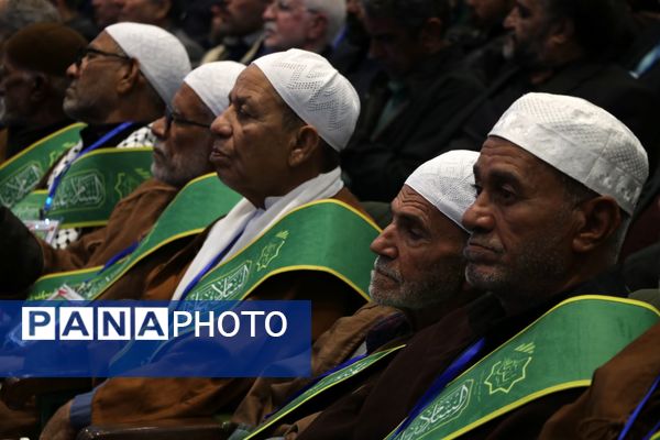 اختتامیه  بیست‌ودومین اجلاس بین‌المللی پیر غلامان حسینی در تالار قدس حرم رضوی