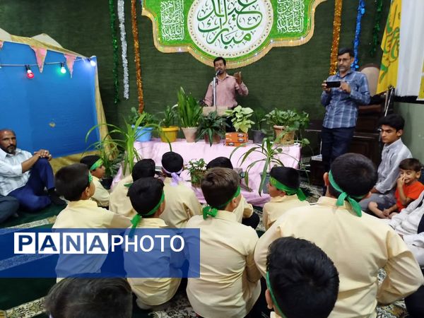 جشن عید غدیر در فدافن 