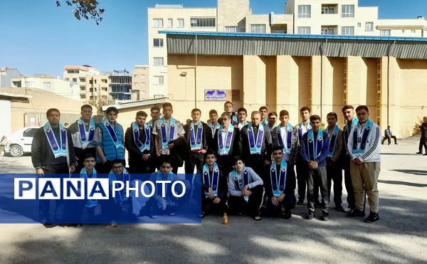 مراسم آموزش کاروان‌های عمره دانش‌آموزی پسران شمال‌غرب کشور