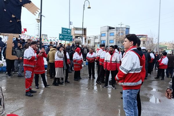 راهپیمایی ۲۲ بهمن در آشخانه