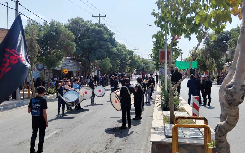 برگزاری مراسم عزاداری اربعین حسینی  در شیروان