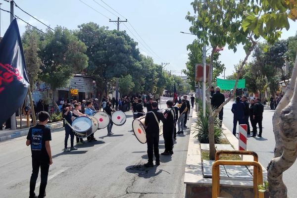برگزاری مراسم عزاداری اربعین حسینی  در شیروان