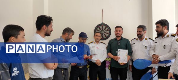 برگزاری مسابقات دارت ویژه راهوران پلیس در شیروان