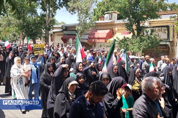 حماسه باشکوه ملت بزرگ ایران در راهپیمایی جمعه خشم و نصر 