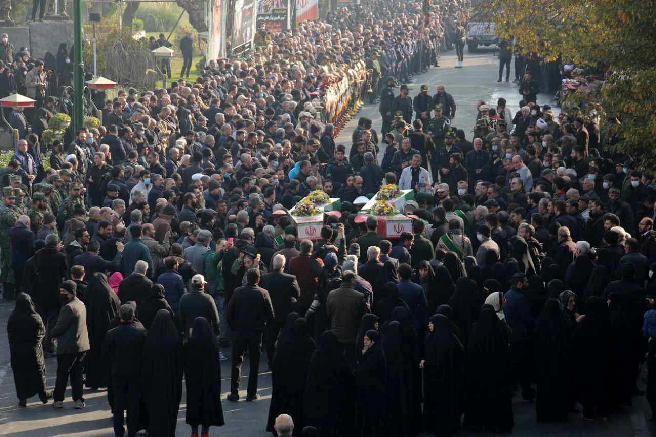 تشییع شهدای گمنام همزمان با شهادت حضرت زهرا(س) در تبریز