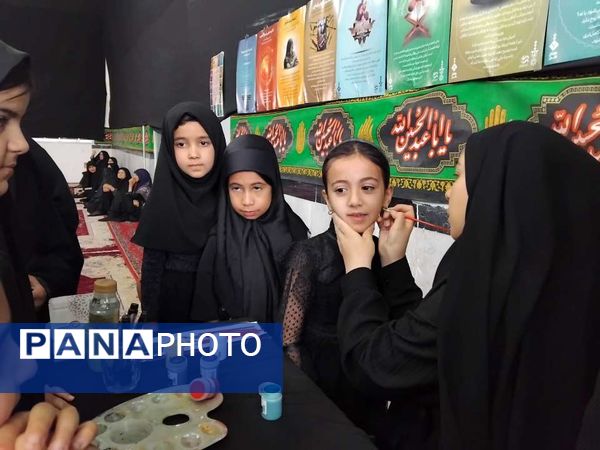 برگزاری مراسم شیرخوارگان حسینی در خلیل آباد