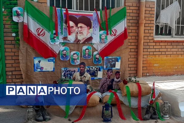 جشن جوانه‌ها در دبیرستان هیأت‌امنایی پژمان‌بختیاری مشهد