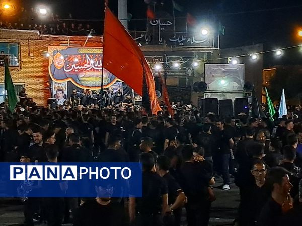 اجتماع بزرگ هیئت دهستان بزرگ رزق‌آباد شهرستان کاشمر 