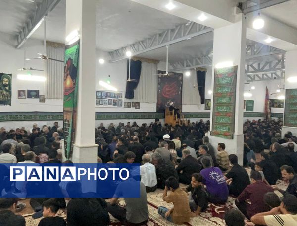 حضور امام جمعه کاشمر در جمع عزاداران روستای ممرآباد