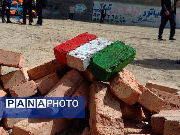 آیین خشت گذاری مدرسه ثامن الحج شهرستان اسلامشهر 