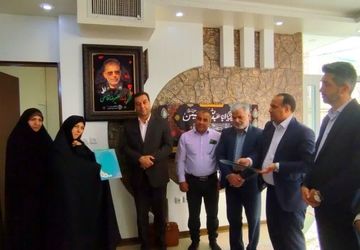 دیدار با خانواده شهید علیرضا قاسمی 