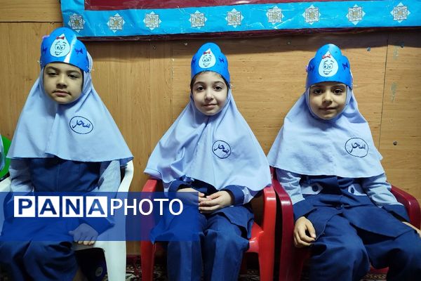 جشن آب در مدرسه سحر 