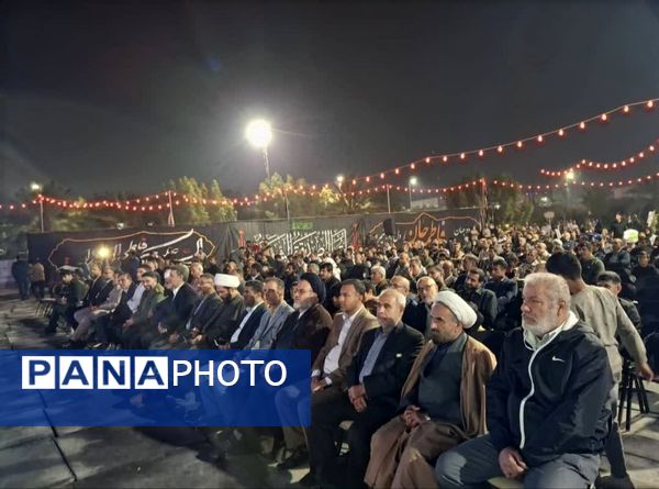 نخستین سالروز تدفین شهید گمنام شهرک شهید تندگویان شهرستان جم