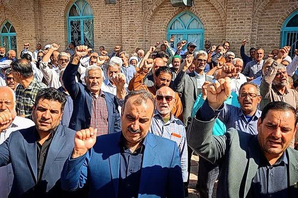 راهپیمایی بشارت نصر در کاشمر 
