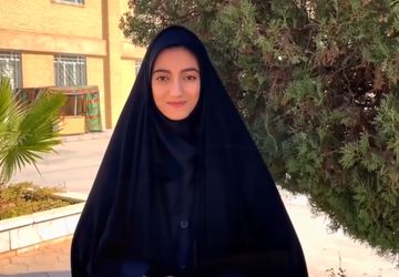  برپایی موکب فاطمیه در هنرستان دخترانه دانش