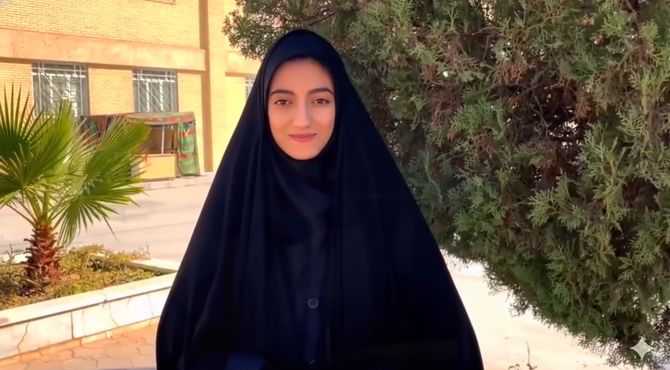  برپایی موکب فاطمیه در هنرستان دخترانه دانش