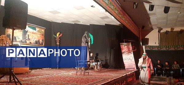 شب تاسوعای حسینی در هیات فرهنگیان نیشابور