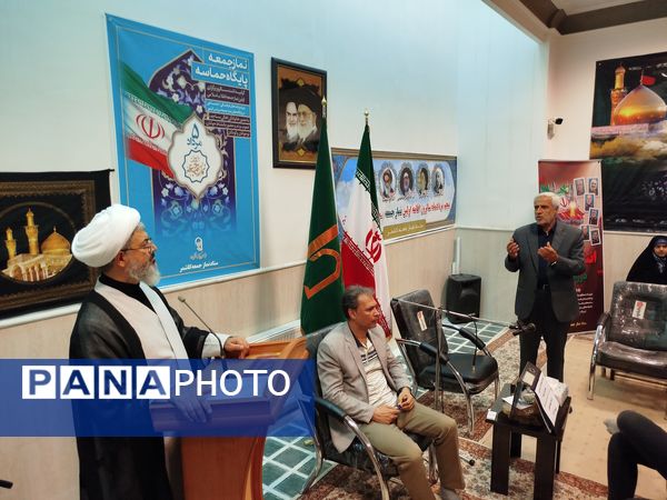 مراسم نشست کمیته دانش آموزی ستاد نماز جمعه کاشمر با امام جمعه کاشمر 