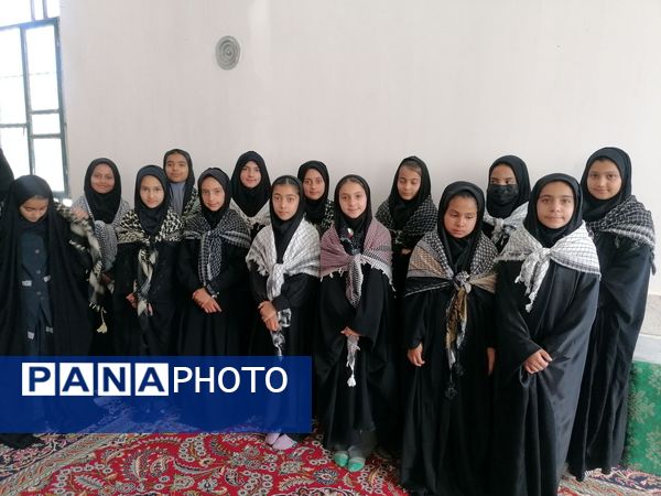 گرامیداشت ۱۳ آبان ماه ویژه دانش آموزان مدرسه تکتم خلیل آباد